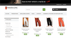 Desktop Screenshot of pantalonthai.net
